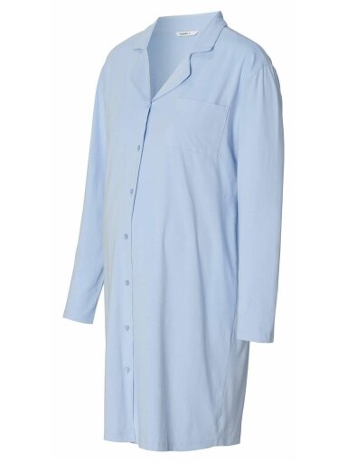 Maternity breastfeeding nightdressMaiko, Noppies (Light sky)