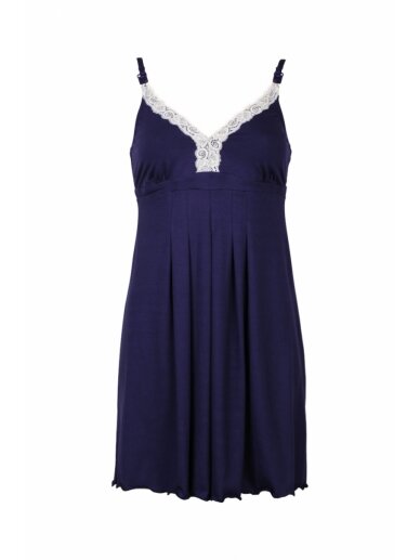 Nightgowns with straps, Bogema, Blue Iris 2 Nightgowns with straps, Bogema, Blue Iris 2
