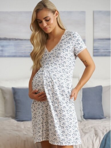 Maternity breastfeeding nightdress, DN 5335 1