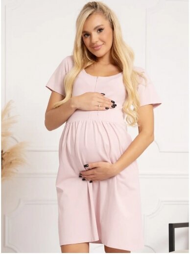 Nightwear for pregnant and nursing, Laura, ForMommy (pink) 1