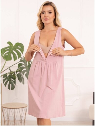 Nightwear for pregnant and nursing Sofia, ForMommy (pink) 4