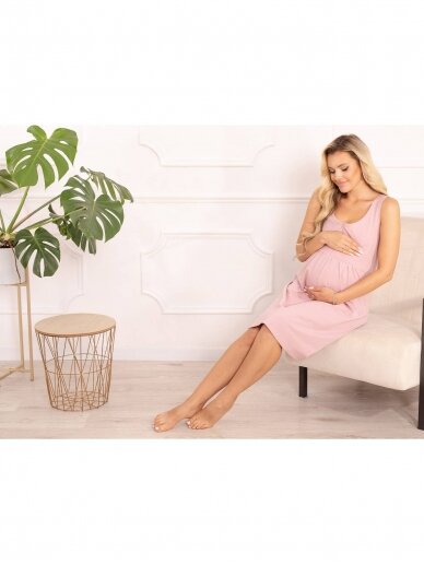 Nightwear for pregnant and nursing Sofia, ForMommy (pink) 5