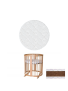 Natural Coconut Mattress for SMART Crib, 72x72x5 cm