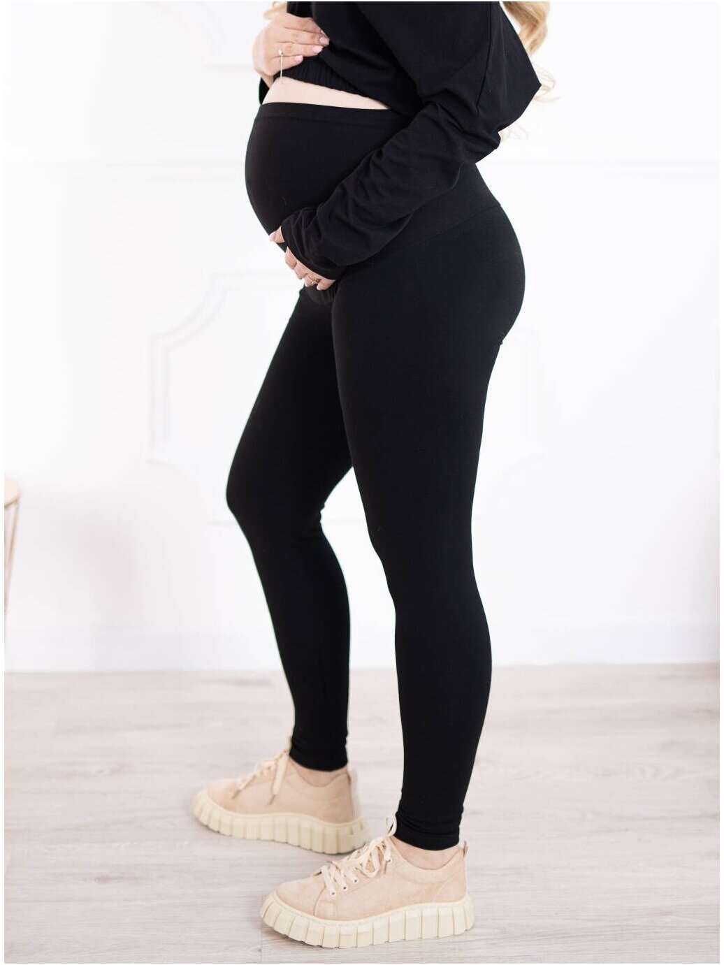 Maternity leggings, Classic, ForMommy (black) 4 Maternity leggings, Classic, ForMommy (black) 4