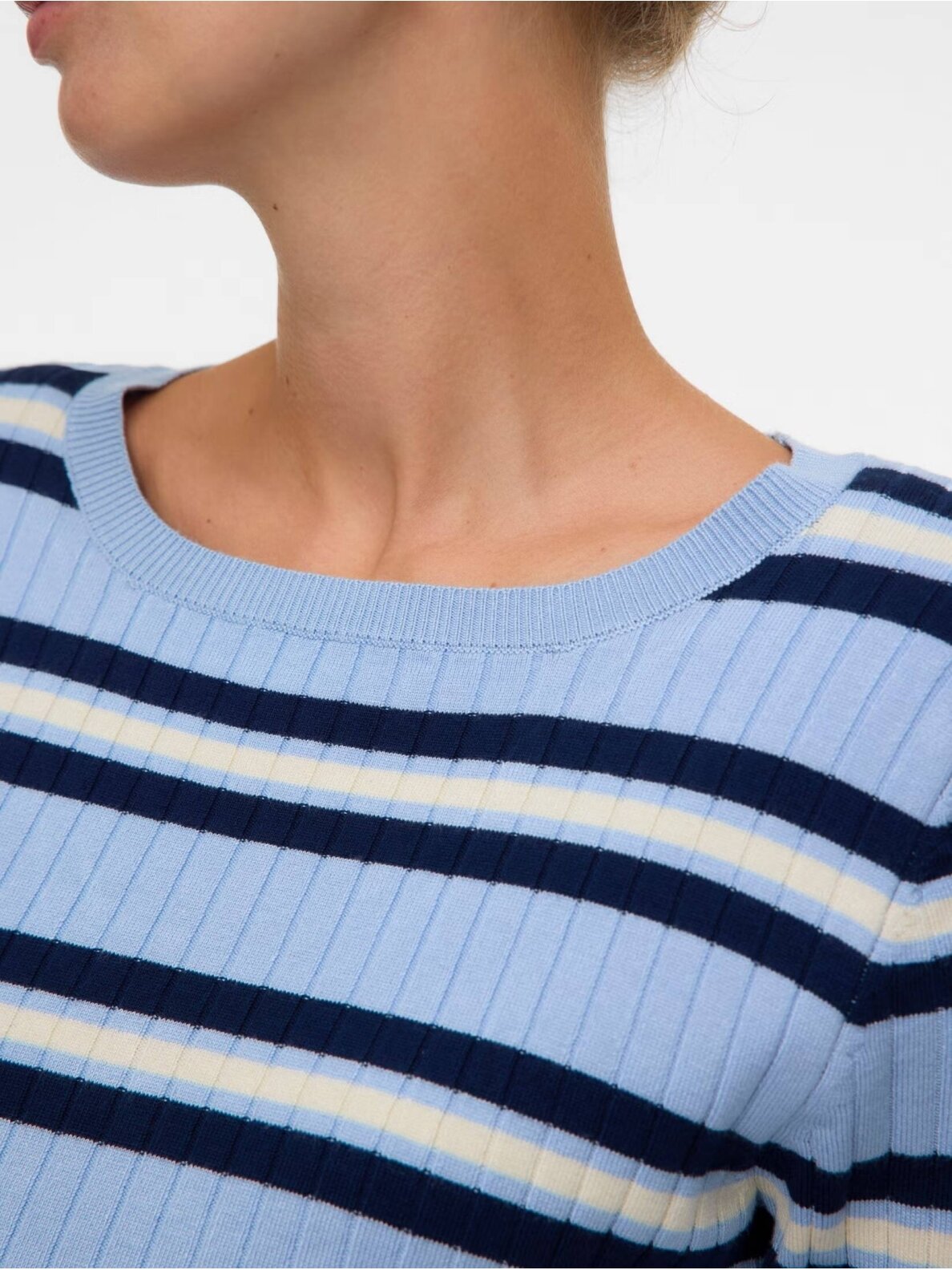 MLESRIN maternity and nursing dress, Mama.licious (Light blue/striped) 5 MLESRIN maternity and nursing dress, Mama.licious (Light blue/striped) 5