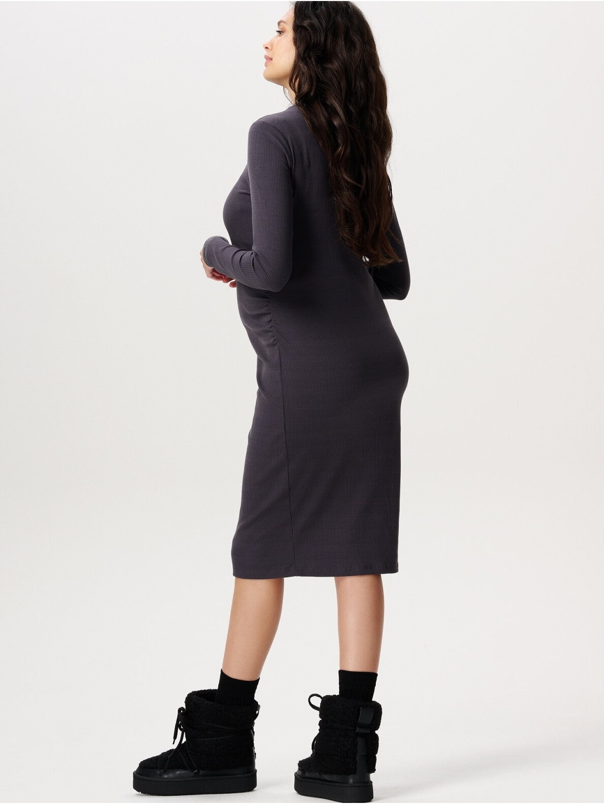 Maternity dress Aima, Noppies (Forged iron) 2 Maternity dress Aima, Noppies (Forged iron) 2