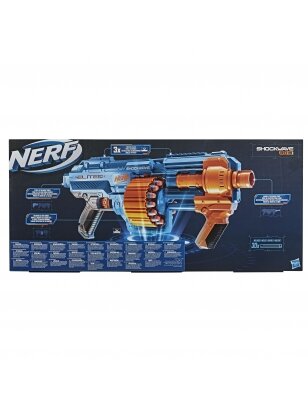 NERF žaislinis šautuvas Elite 2.0 Shockwave, E9527EU4
