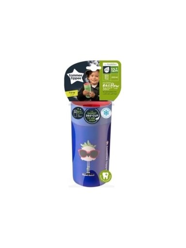 Neišsiliejantis puodelis vaikams, 250ml, Tommee Tippee