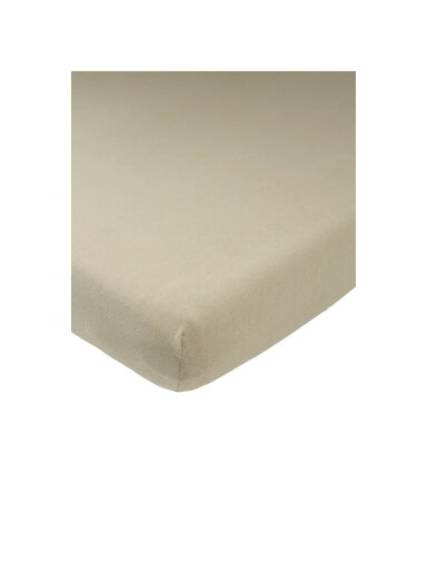 Paklodė su guma 50x90, Meyco Baby (Taupe) 2vnt.