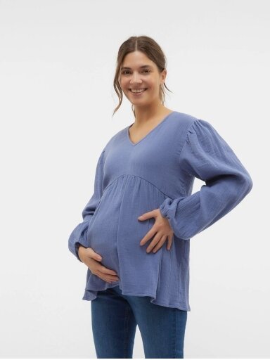 Nėščiųjų palaidinė MLVESTER, Mama;licious (Mėlyna)