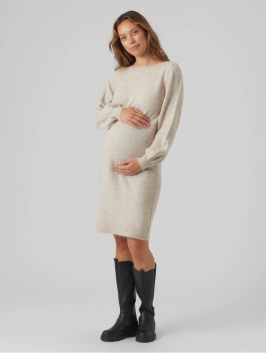 Nėščiųjų suknelė VMMLEFILE Mama;licious (Birch/melange) Nėščiųjų suknelė VMMLEFILE Mama;licious (Birch/melange)