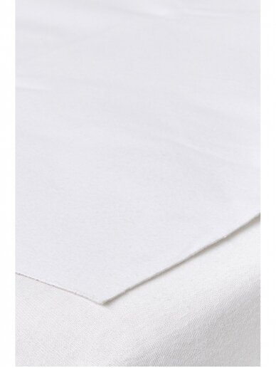 Waterproof sheet protector 50x90, by Meyco Baby (white) 1