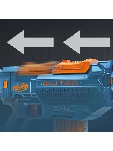 NERF žaislinis šautuvas Elite 2.0 Echo, E9533EU4 2
