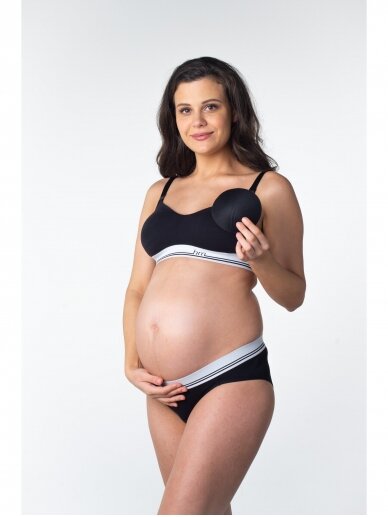 Maternity panties, Icon, by HotMilk (black) 2