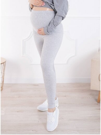 Maternity leggings, Classic, ForMommy grey) 4 Maternity leggings, Classic, ForMommy grey) 4