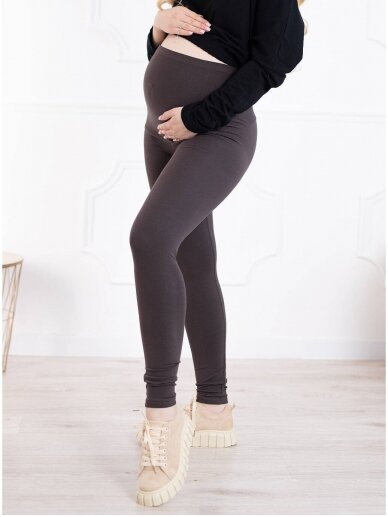 Maternity leggings, Classic, ForMommy dark brown 6 Maternity leggings, Classic, ForMommy dark brown 6