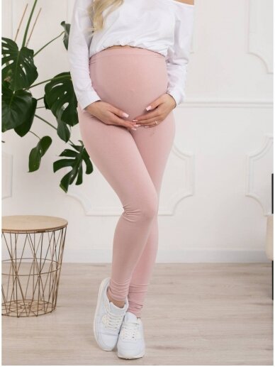 Maternity leggings, Classic, ForMommy (pink) 2