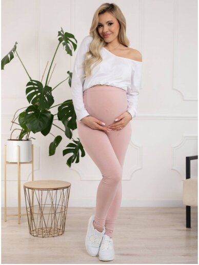 Maternity leggings, Classic, ForMommy (pink) 5