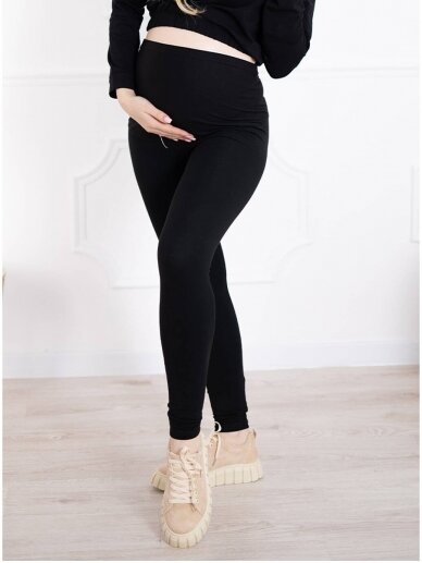 Maternity leggings, Classic, ForMommy (black) 5