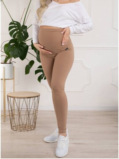Maternity leggings, Classic, ForMommy (cappuccino) 4 Maternity leggings, Classic, ForMommy (cappuccino) 4