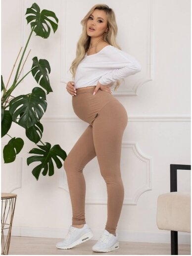 Maternity leggings, Classic, ForMommy (cappuccino) 5 Maternity leggings, Classic, ForMommy (cappuccino) 5