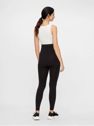 Maternity leggings, MLTIA, Mama;licious (black) 5