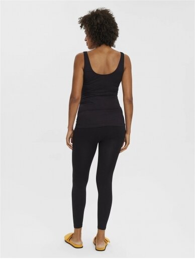 Maternity leggings, MLTIA, Mama;licious (black) 2
