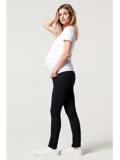 Noppies džinsai nėščioms AVI Skinny, Noppies (juodi)