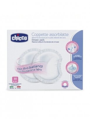 Disposable bra pads, 30 pcs, CHICCO