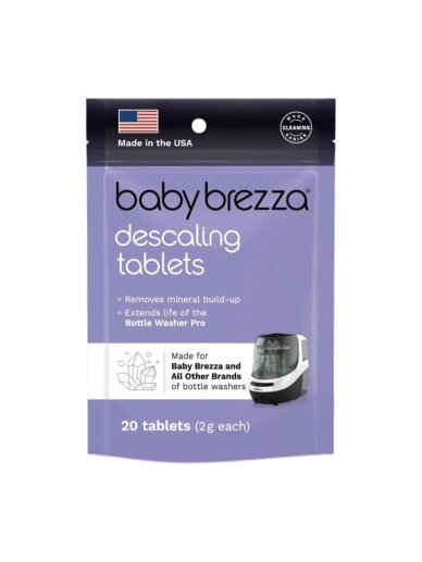 Descaling Tablets for Bottle Washer, 20 pcs, Baby Brezza