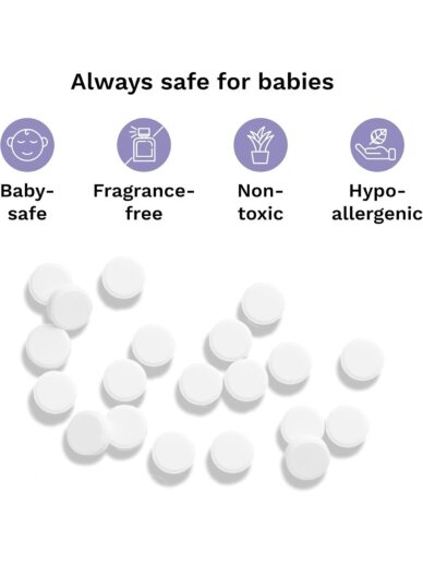 Descaling Tablets for Bottle Washer, 20 pcs, Baby Brezza 1