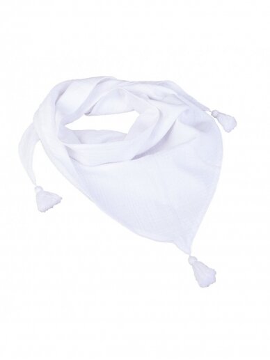 TuTu scarf made of organic cotton (white)
