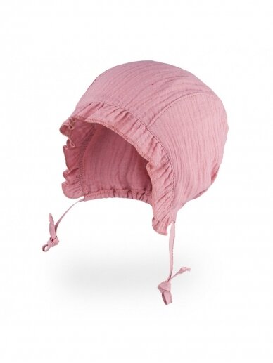 Organinės medvilnės kepurė, TuTu (rožinė)