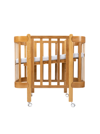 Ovali kūdikio lovytė-transformeris NIKA 5in1, Ingvart (NATURAL