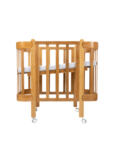 Ovali kūdikio lovytė-transformeris NIKA 5in1, Ingvart (NATURAL