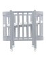 Oval convertible baby crib NIKA 5in1, Ingvart (Grey)