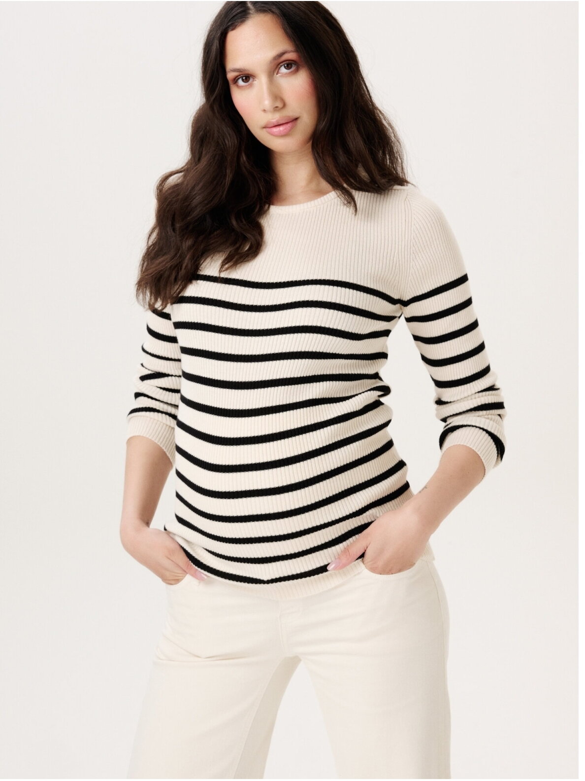 Maternity blouse, Noppies Whitecap Grey 1