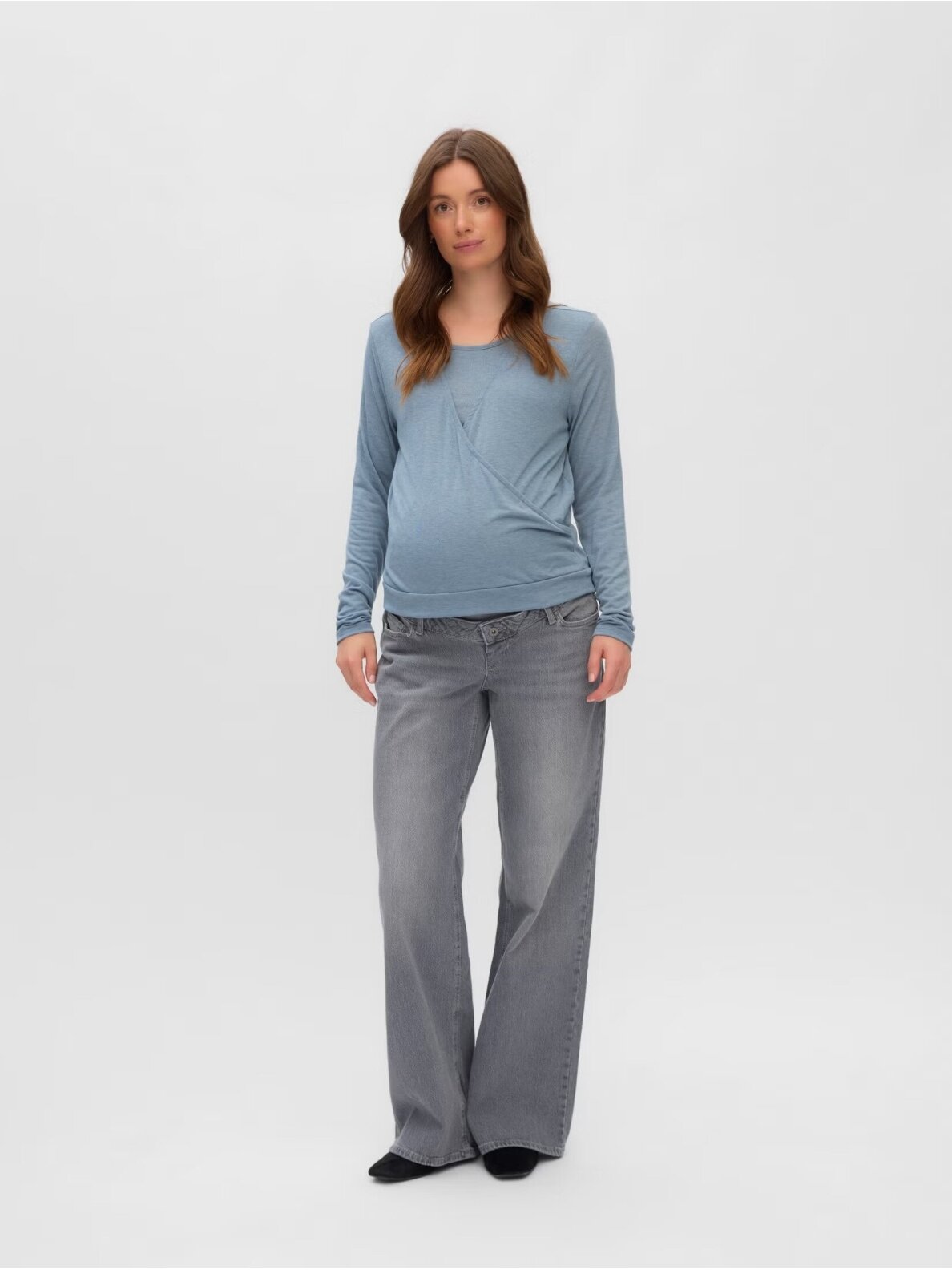 Maternity top MLANABELLA, Mamalicious blue 2 Maternity top MLANABELLA, Mamalicious blue 2