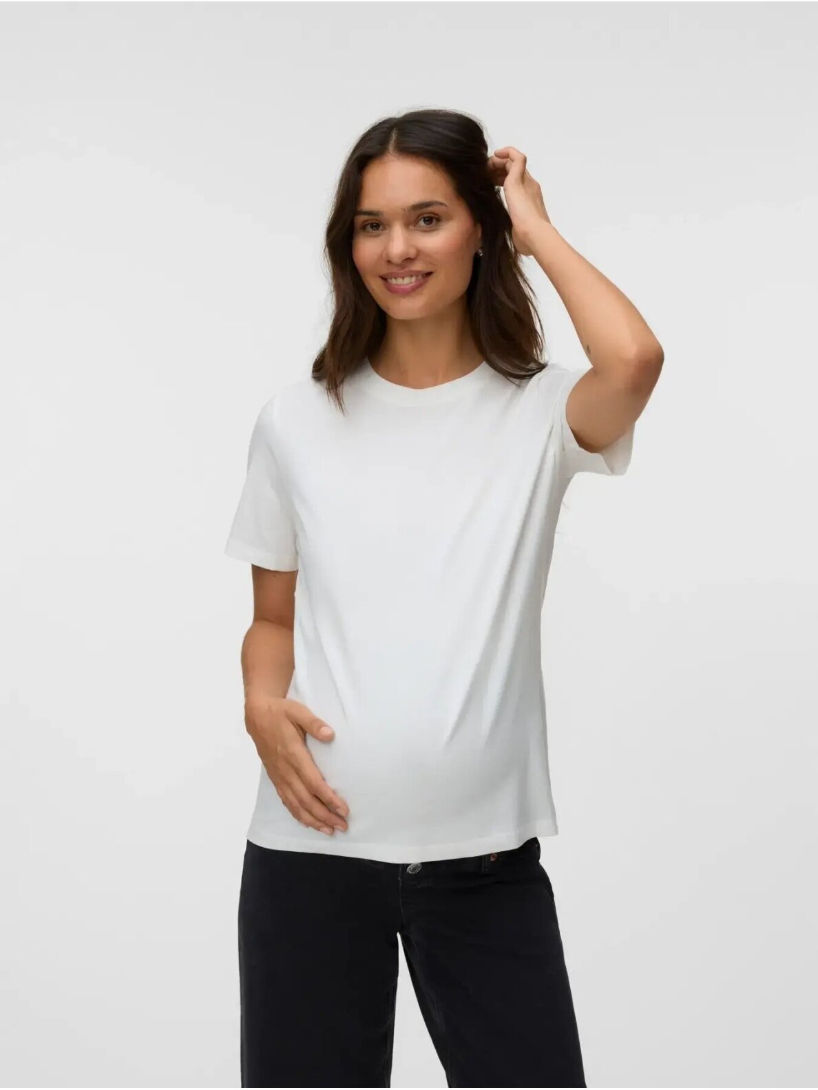 Short-sleeved blouse, 2 pcs. Vero moda (white/black) 3
