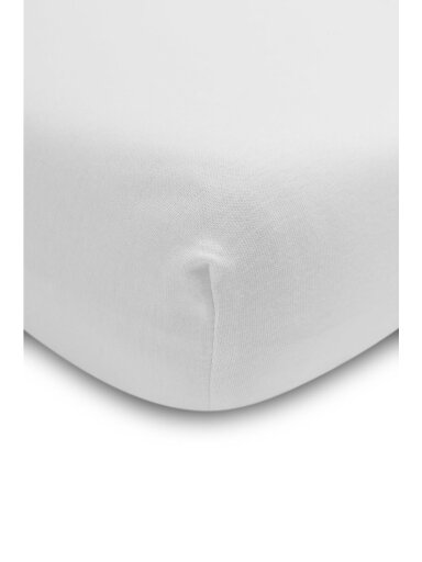 Paklodė Jersey Deluxe 120x60, Sensillo (Balta)
