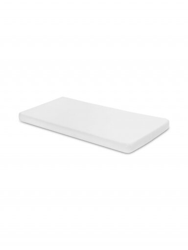 Paklodė Jersey Deluxe 120x60, Sensillo (Balta)