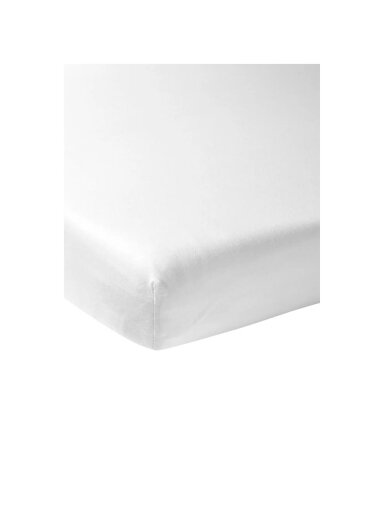 Paklodė su guma 40x80/90cm 2vnt.,Meyco Baby (white)