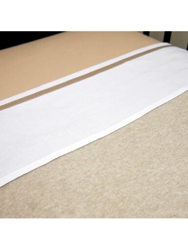 Paklodė su guma 50x90cm, Meyco Baby (Sand)