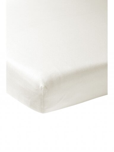 Paklodė su guma 60x120cm, Meyco (off white)