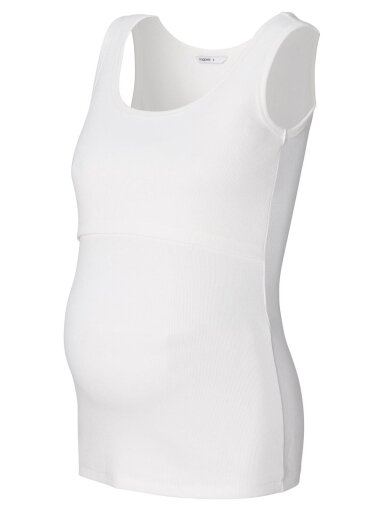 Palaidinė nėščioms ir maitinančioms Evita, Noppies (Optical white)