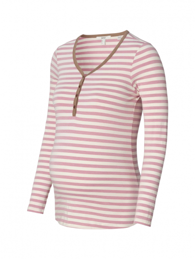 Maternity T-Shirt, Mlnadine, by Esprit (striped)