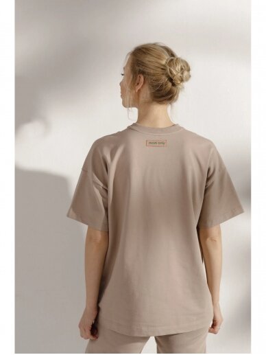 Maternity and nursing blouse, Nude, MOM ONLY 5