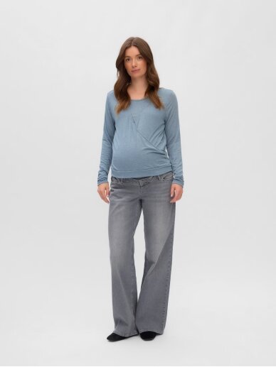 Maternity top MLANABELLA, Mamalicious blue 2 Maternity top MLANABELLA, Mamalicious blue 2