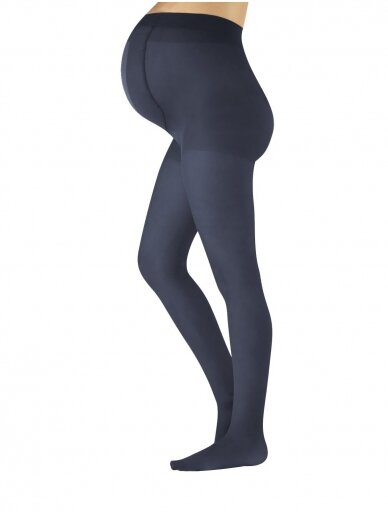 Maternity Tights 100 DEN, Calzitaly, Blue 1