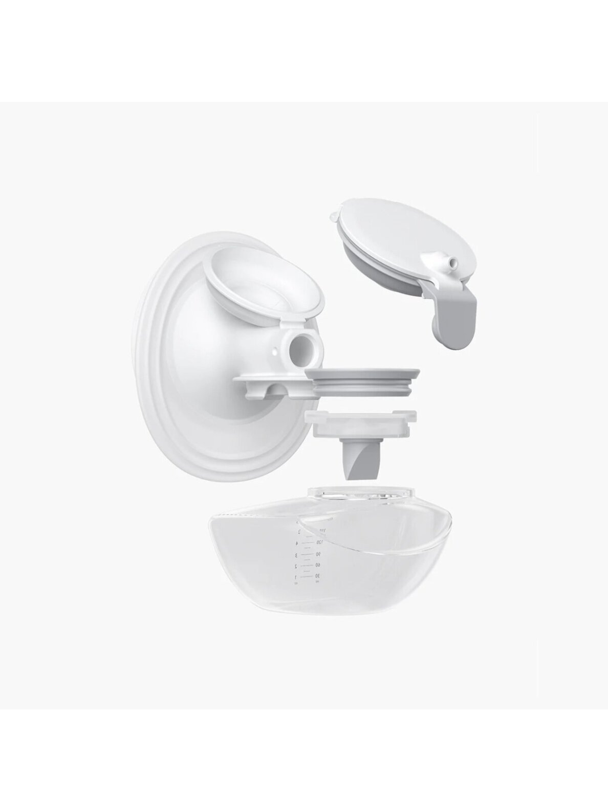 Milk Collection Cup Set for M9 Breast Pump, 24 mm, Momcozy 2 Milk Collection Cup Set for M9 Breast Pump, 24 mm, Momcozy 2